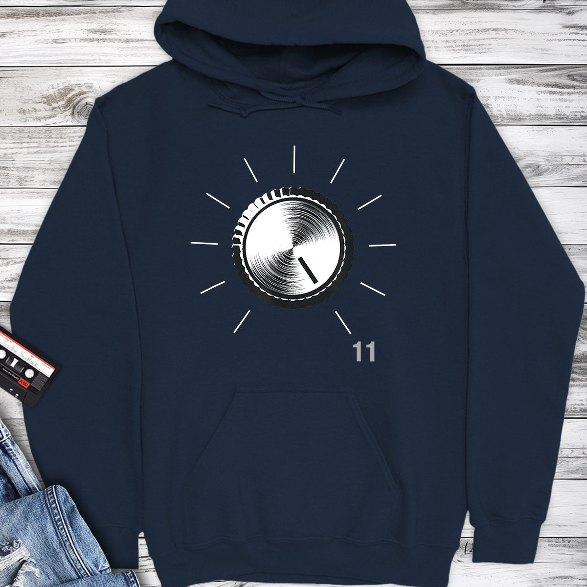 Tube Amp Volume Knob 11 Hoodie