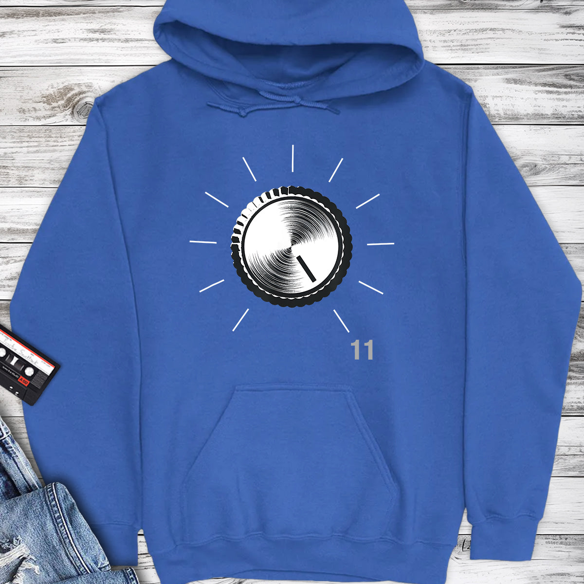 Tube Amp Volume Knob 11 Hoodie