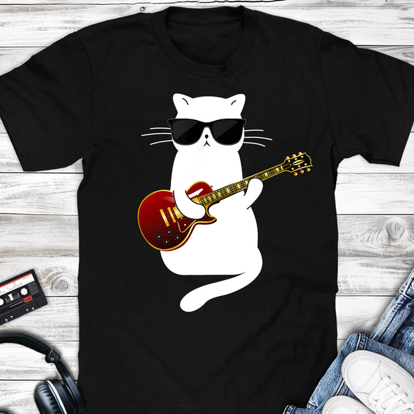 Cool Cat Guitarist T-shirt