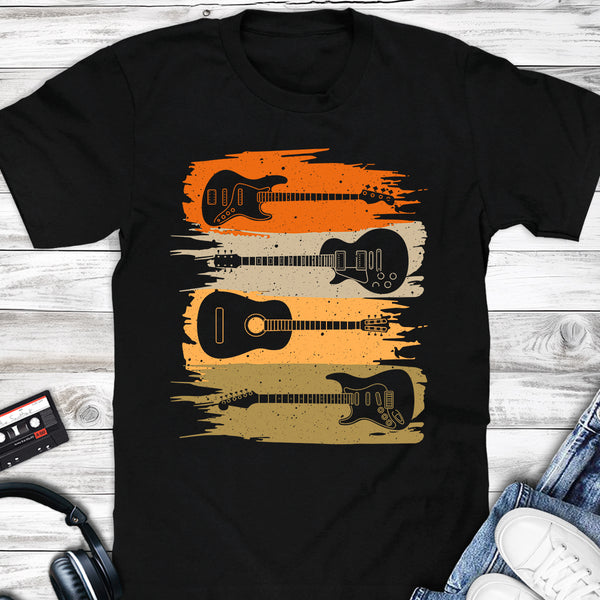 Electric Guitars Vintage T-shirt