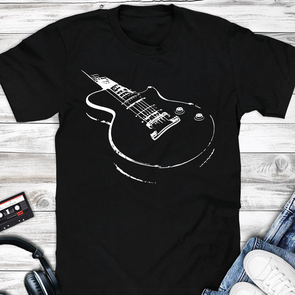Lightning Strings Electric Guitar T-shirt