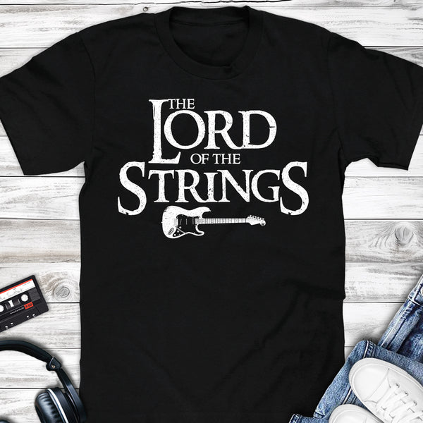 The Lord Of The Strings Electric Guitarist T-shirt