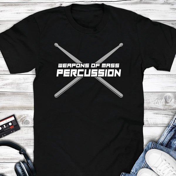 Weapons Of Mass Percussion Drum Sticks T-shirt
